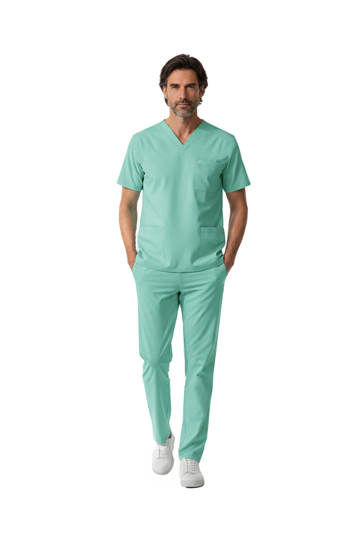 Bermuda Dr. Greys Scrubs Takım Lüks Likralı Kumaş