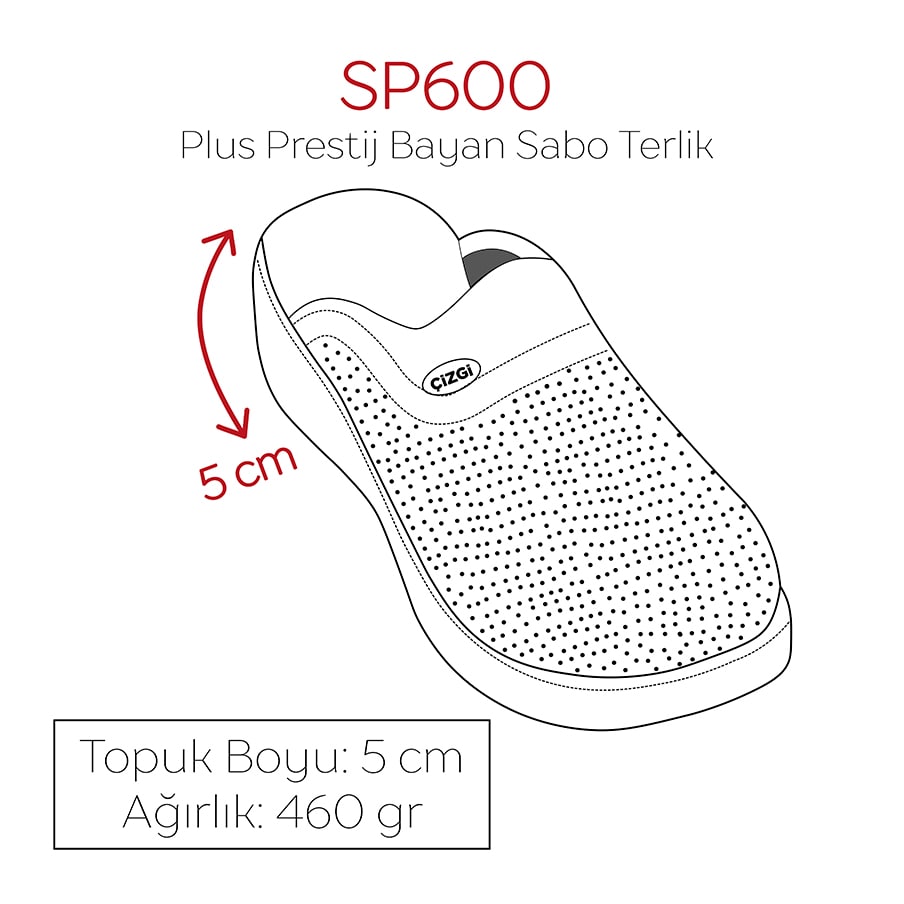 Çiçekli Kadın Plus Prestij Desenli Sabo Terlik