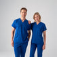 Saks Mavisi Dr. Greys  Scrubs Takım Best Likralı Kumaş