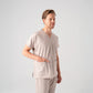 Krem Dr. Greys  Scrubs Takım Best Likralı Kumaş