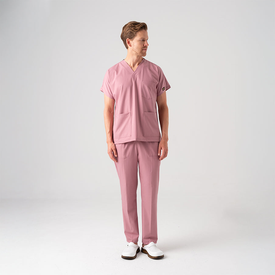 Gül Kurusu Dr. Greys  Scrubs Takım Best Likralı Kumaş