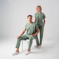 Mint Yeşili Dr. Greys  Scrubs Takım Best Likralı Kumaş