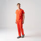 Turunç Dr. Greys  Scrubs Takım Best Likralı Kumaş
