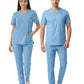 Alaskan Blue Dr. Greys  Scrubs Takım Lüks Likralı Kumaş