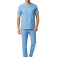 Alaskan Blue Dr. Greys  Scrubs Takım Lüks Likralı Kumaş