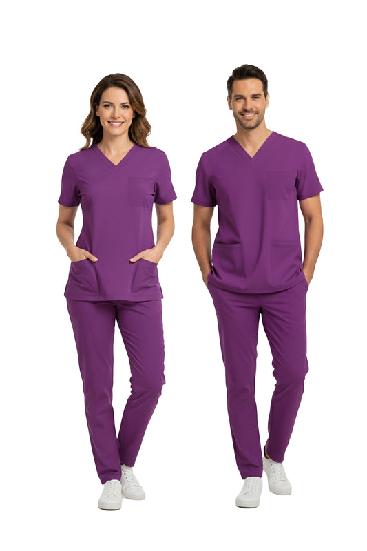 Byzantium Dr. Greys  Scrubs Takım Lüks Likralı Kumaş