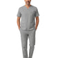 Neutral Gray Dr. Greys  Scrubs Takım Lüks Likralı Kumaş