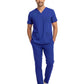 Dazzling Blue Dr. Greys  Scrubs Takım Lüks Likralı Kumaş