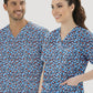 Molekül Ağı Desenli Tek Üst (Cotton Likra Kumaş)