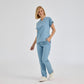 Duman Grisi Dr. Greys  Scrubs Takım Terikoton Kumaş