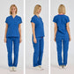Saks Mavisi Dr. Greys  Scrubs Takım Terikoton Kumaş