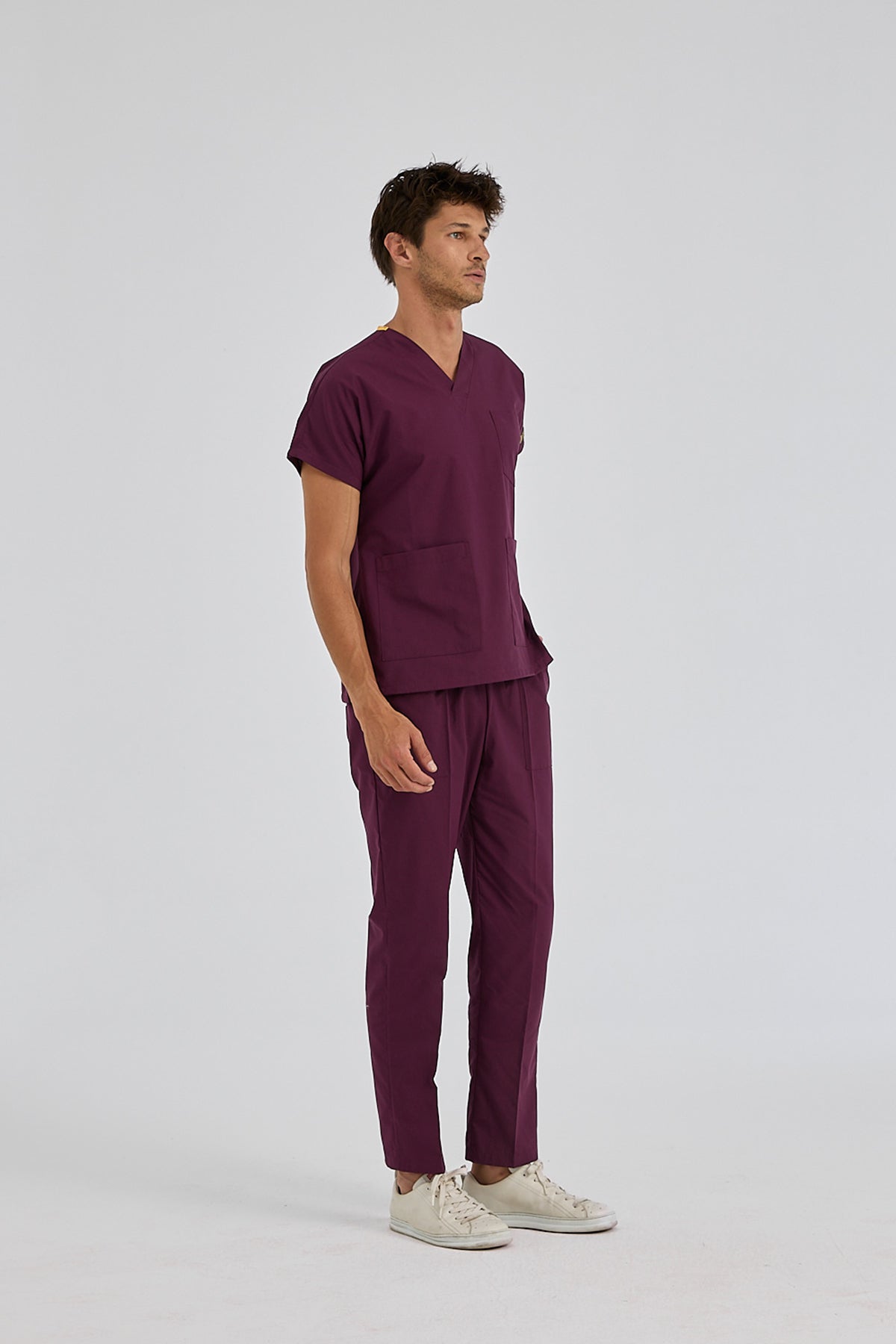 Mürdüm Dr. Greys  Scrubs Takım Terikoton Kumaş