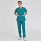 Açık Petrol Yeşili Dr. Greys  Scrubs Takım Terikoton Kumaş