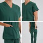 Avcı Yeşili Dr. Greys  Scrubs Takım Terikoton Kumaş