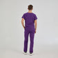 Özel Mor Dr. Greys  Scrubs Takım Terikoton Kumaş