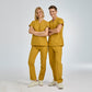 Hardal Dr. Greys  Scrubs Takım Terikoton Kumaş
