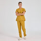 Hardal Dr. Greys  Scrubs Takım Terikoton Kumaş