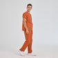 Kiremit Dr. Greys  Scrubs Takım Terikoton Kumaş