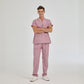 Gül Kurusu Dr. Greys  Scrubs Takım Terikoton Kumaş