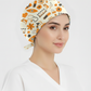 Atomik Desenli Bone (Cotton Likra Kumaş)