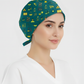 Keşif Tozları Desenli Bone (Cotton Likra Kumaş)