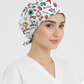 Bilimsel Desenli Bone (Cotton Likra Kumaş)