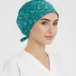 Klinik Çizgiler Desenli Bone (Cotton Likra Kumaş)