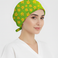 Neşeli Yıldızlar Desenli Bone (Cotton Likra Kumaş)