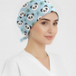 Tatlı Panda Desenli Bone (Cotton Likra Kumaş)