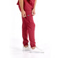 Bordo Jogger  Scrubs Takım Lüks Likralı Kumaş