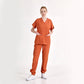 Kiremit Jogger  Scrubs Takım Lüks Likralı Kumaş