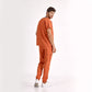 Kiremit Jogger  Scrubs Takım Lüks Likralı Kumaş