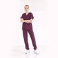 Mürdüm Jogger  Scrubs Takım Lüks Likralı Kumaş