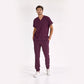 Mürdüm Jogger  Scrubs Takım Lüks Likralı Kumaş