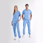 Açık Mavi Jogger  Scrubs Takım Lüks Likralı Kumaş