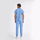 Açık Mavi Jogger  Scrubs Takım Lüks Likralı Kumaş