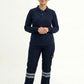 Lacivert Polo Yaka Uzun Kol İş Sweatshirtü Penye Lacoste Kumaş
