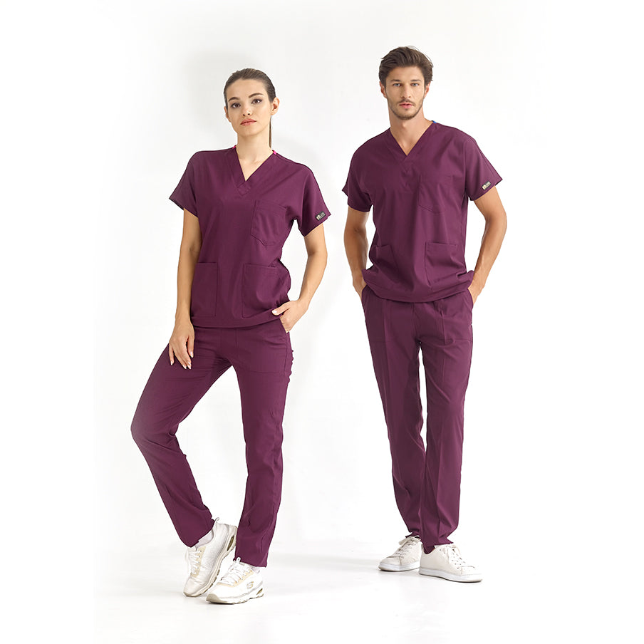 Mürdüm Dr. Greys  Scrubs Takım Lüks Likralı Kumaş