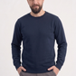 Lacivert Yuvarlak Yaka İş Sweatshirt 2 İplik