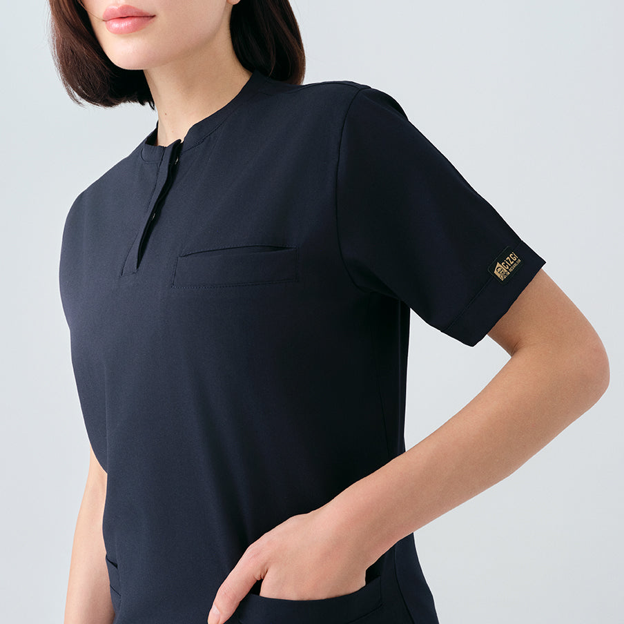 Lacivert Cool  Scrubs Takım Best Likralı Kumaş