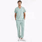 Mint Yeşili Jogger  Scrubs Takım Lüks Likralı Kumaş