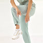 Mint Yeşili Retro Kadın  Scrubs Takım Lüks Likralı Kumaş
